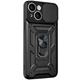 Удароміцний чохол Camshield Serge Ring Apple iPhone 13 (6.1") Чорний Без бренду - зображення 3
