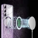 TPU чохол Delight case with MagSafe із захисними лінзами на камеру для Samsung Galaxy S25 FE Фіолетовий / Purple - зображення 4
