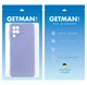 Чехол TPU GETMAN Liquid Silk Full Camera для Samsung Galaxy A12 Сиреневый / Dasheen - изображение 5