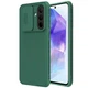 Карбонова накладка Nillkin CamShield Pro для Samsung Galaxy A56 5G Deep Green - зображення 7