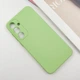Чехол TPU GETMAN Liquid Silk Full Camera для Samsung Galaxy S23 FE Зеленый / Pistachio - изображение 2