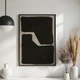 Постер Roomy "Night Curve" Біла рамка з глянцевим склом A4 (29.7x21 cm) - зображення 2