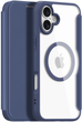 Etui z klapką Dux Ducis Skin X Pro do Apple iPhone 16 Blue (6934913004432) - obraz 1
