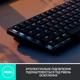 Клавiатура бездротова Logitech MX Mechanical Mini Bluetooth Illuminated Graphite (920-010782) - зображення 2