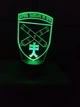 3d-світильник Шеврон 44 бригада ЗСУ Вогонь запеклих не печі, 3д-нічник, кілька підсвічувань (батарейка+220В) - зображення 9