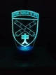 3d-світильник Шеврон 44 бригада ЗСУ Вогонь запеклих не печі, 3д-нічник, кілька підсвічувань (на bluetooth) - зображення 8