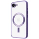 Чехол Wave Metal Matte Case with Magnetic Ring MagSafe для Apple iPhone 16e light purple - изображение 1