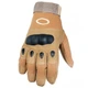 Тактичні рукавички з 3D кастетом Tact Gloves Розмір - XL Brown - зображення 2