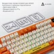 Клавиатура Ajazz AK820 MAX Avocado Switch Orange-White (AK820MAX-AS-OW) - изображение 6