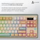 Клавіатура Ajazz AK870 Jasmine Switch Yellow (AK870-JS-YWG) - зображення 10