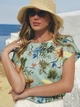 Блузка жіноча Seventeen 2286.6395 L-XL Зелена (Sev2000000207438) - зображення 4