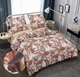 Комплект постельного белья Zastelli Полуторный 145х210 см J3737-12/ beige Жатка Разноцветный (2555000005268) - изображение 2
