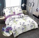 Комплект постельного белья Zastelli Евро 200х220 см J3754-10/Amethyst Orchid Жатка Разноцветный (2555000005350) - изображение 2
