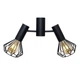 Стельова люстра MSK Electric Diadem під дві лампи Е27 NL 22154-2 BK - зображення 3