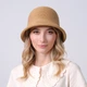 Панама женская с загнутыми полями LuckyLOOK Кейли 57 Бежевый 734-111 - изображение 3