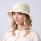 Панама женская LuckyLOOK Медлин One Size Молочный 734-289 - изображение 4