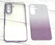 Чохол Luxury Case для Samsung Galaxy A26 / A266 бампер силіконовий ombre блискітки фіолетовий - зображення 5