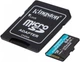 Карта памяти MicroSDXC 64GB UHS-I/U3 Class 10 Kingston Canvas Go! Plus R170/W70MB/s + SD-адаптер (SDCG3/64GB) - изображение 2