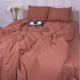 Простынь на резинке MirSon двуспальная 140x190+25 см 19-1217 Chocolate Perla Бязь Premium (2200001080331) - изображение 6