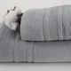 Полотенце махровое ТЕП для ванной 70x140 см Fancy Light grey (Р-04181_29765) - изображение 4