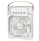 Вентилятор настольный Mini Cooling Fan 9418 с контейнером для льда, белый - изображение 1