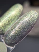 Гель-лак SVN з ефектом втирання Shine 8 білий з ефектом рідкої фольги перлинна втирка блискучі гель-лаки - зображення 5