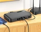 ИБП для роутера Hoco DB62 20 000mAh Imperial emergency UPS power bank 18W/1USB/1TypeC/5/9/12v/POE 15-24V/LED) black - изображение 4