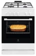 Плита газова Electrolux LKG604012W - изображение 1
