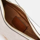 Сумка багет женская из натуральной кожи маленькая Coach Payton Hobo Bag BG-COA-42 Белая (196395288922) - изображение 6