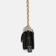 Сумка багет женская из натуральной кожи маленькая Coach Luxe Calf Idol Bag 23 BG-COA-22 Черная (193971591780) - изображение 5