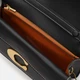 Сумка багет женская из натуральной кожи маленькая Coach Luxe Calf Idol Bag 23 BG-COA-22 Черная (193971591780) - изображение 7