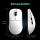 Беспроводная Игровая (2.4G, Bluetooth) AJAZZ AJ159P MC Черная Мышь с Док-Станцией, PAW3311, 12000 DPI - изображение 7