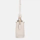 Сумка кросс-боди через плечо женская из натуральной кожи маленькая Coach Dempsey Tote 22 BG-COA-48 Молочная (195035481426) - изображение 5