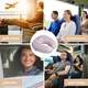 Подушка рогалик 32х32 см Travel для путешествий для шеи и головы дорожный антиаллергенный серый (08-73548*008) - изображение 5