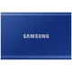 Накопичувач зовнішній SSD 2TB Samsung T7 Indigo Blue (MU-PC2T0H/WW) - зображення 1