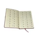 Записная книжка А5 недатированная, в линию Paperbook Toscano Красная - изображение 3