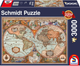 Puzzle gry Schmidt Spiele Antyczna mapa świata 3000 elementów 58328 (4001504583286) - obraz 1