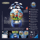 Puzzle-Ball Ravensburger Nachtlicht Paw Patrol 72 elementy 118427 (4005556118427) - obraz 3