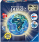 Пазл 3D Ravensburger Night Light Земля в ночі 72 елемента 118441 (4005556118441) - зображення 1