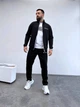 Чоловічий спортивний костюм з лампасами (кофта + штани) Uaclothes L-XL Чорний (like33063-132771398) - изображение 4