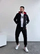 Чоловічий спортивний костюм (кофта+штани) Uaclothes XXL Чорний (like33062-132761355) - изображение 3