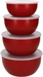 Набор мисок для смешивания KitchenAid Universal KQG176OSERE 4 шт красный 5088258 - изображение 1