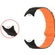 Ремешок Dual-color Magnetic для Xiaomi Mi Band 9/8 Black / Orange - изображение 5