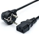 Кабель питания для ПК - Atcom 16988 - CEE 7/7 евровилка - IEC C13 1.2 метра - изображение 1