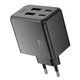 Мережевий зарядний пристрій Hoco CS18A Ocean PD45W (2*USB-A, 2*USB Type-C) - зображення 3