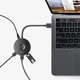 Розгалужувач Перехідник Адаптер ХАБ USB-C HUB Baseus Airjoy round box adapter (Type-C to USB3.0+USB2.0*3+micro USB) 10см - зображення 4