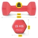Гантели виниловые 4FIZJO Classic 2 x 1.5 кг (P-5907739311962) - изображение 4
