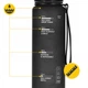 Бутылка для воды спортивная 4FIZJO 650 мл Black (P-5905973403733) - изображение 2