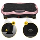 Виброплатформа для тренировок 4FIZJO Ultra+ с пультом и эспандерами Black/Pink (P-5905973402880) - изображение 2