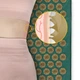 Коврик акупунктурный с подушкой 4FIZJO Ergo Mat Аппликатор Кузнецова Navy Green/Gold (P-5907739315076) - изображение 4